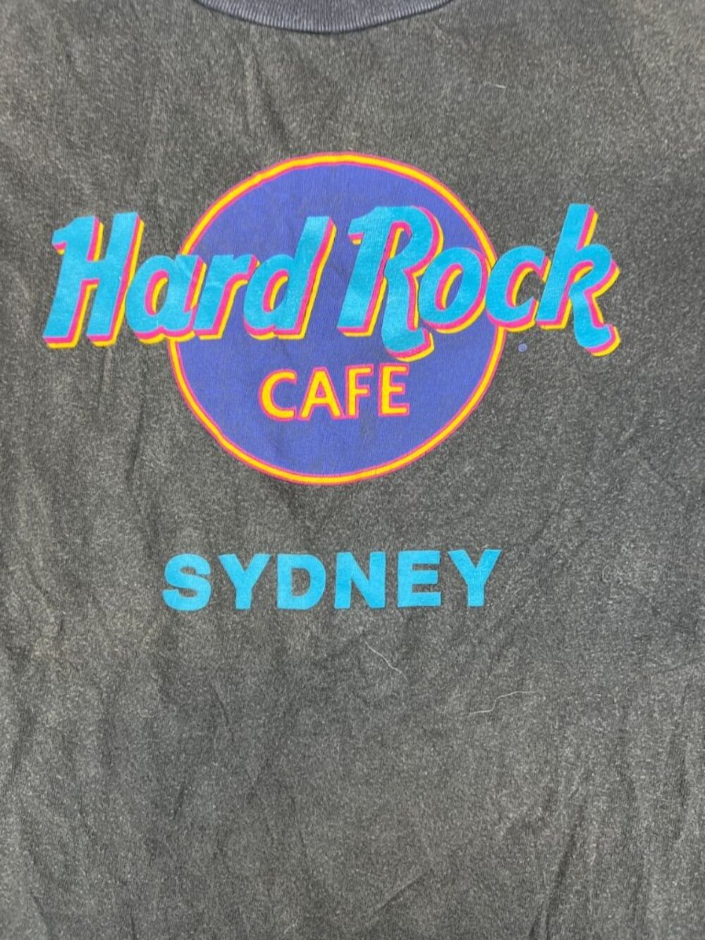 Vintage Hard Rock Cafe Sydney T-Shirt women's Large Black Single Stitch Cotton - Picture 4 of 7
